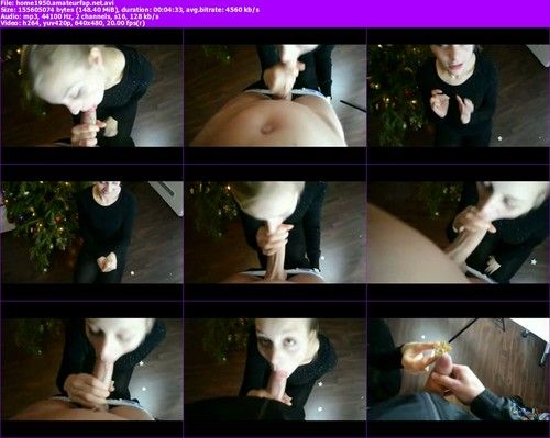 InfoFile: .aviSize: 640&#215;480 (148MB)duration: 04:33Download
The post Sweet Blonde Really Knows How to Suck Dicks appeared first on .