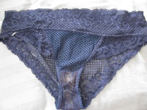 My gf's daughter's cum stained panties