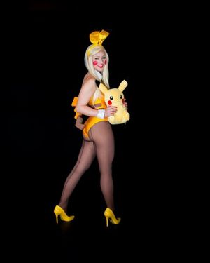 cosplayhotties: Pikachu bunny cosplay Cosplayer - Lacy Von...