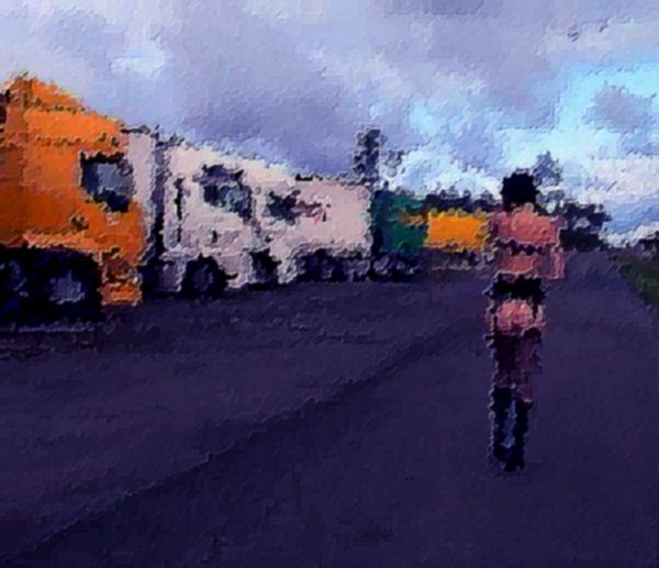 Painting - La pute et les routiers
