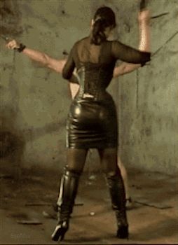 Whipping Her Slave into Obedience