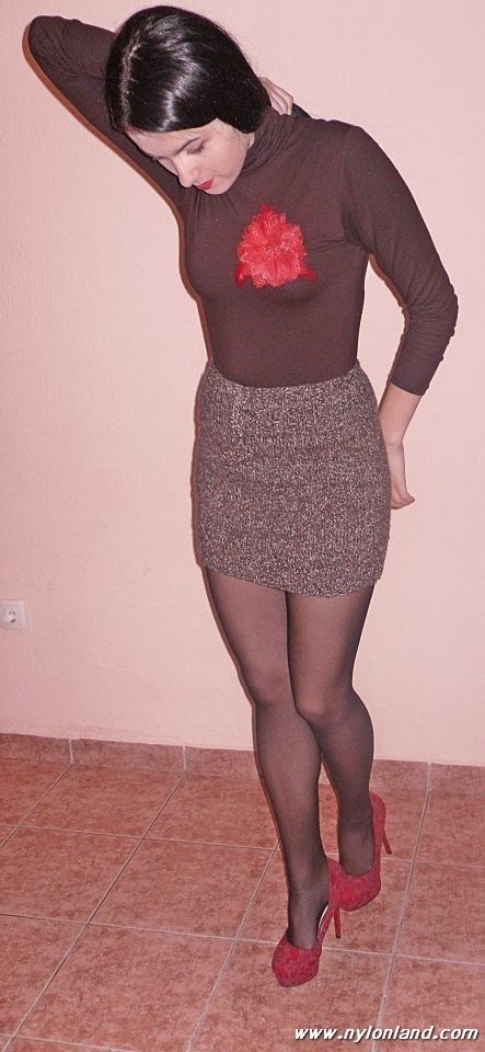 beautiful girl with stockings