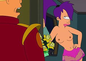 Leela Turanga seducing fellow