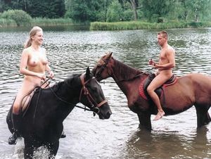 When you said I was going to ride a stud today, this wasn't what I was thinking!