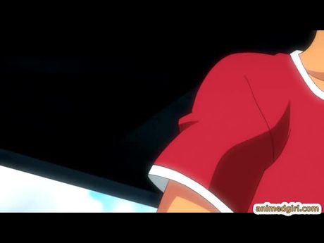 Shemale hentai gets sucking her cock and assfucking