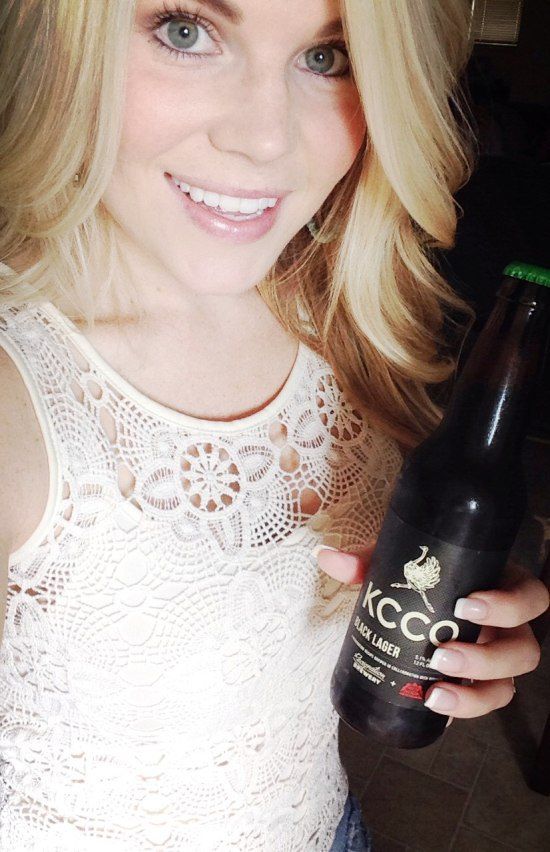 Sexy blonde smile