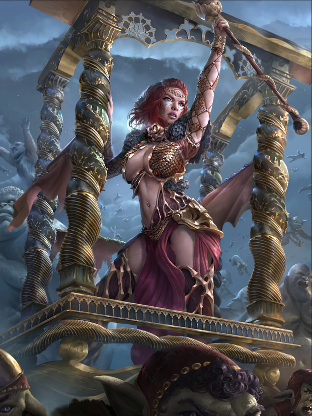 Troll Princess, adv. by JohnSilva