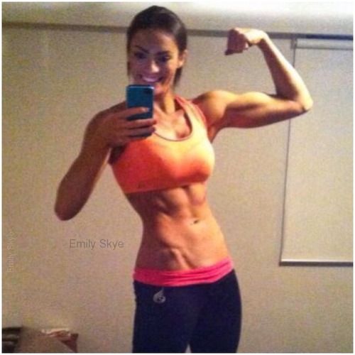 @emilyskyefit (via selfshotmag):
When I first started training I...