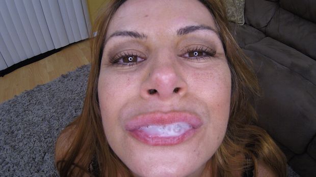 Friday makes her XXX cum swallowing comeback for loadmymouth.