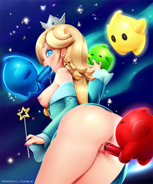 Rosalina and the lumas by NeoCoill