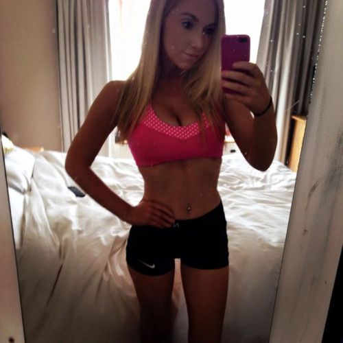 Athletic blonde