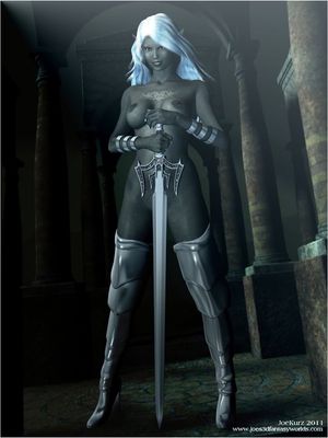 Drow female fighter