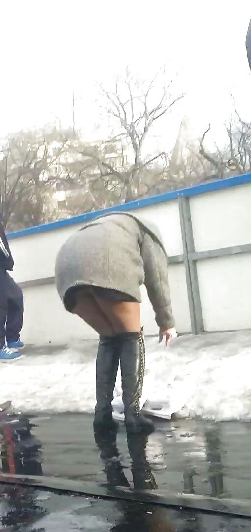 Spy sexy teens upskirt, nylon and skirt romanian