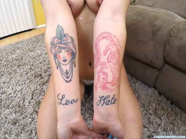Alex Little sucks, fucks, and swallows cum for loadmymouth.