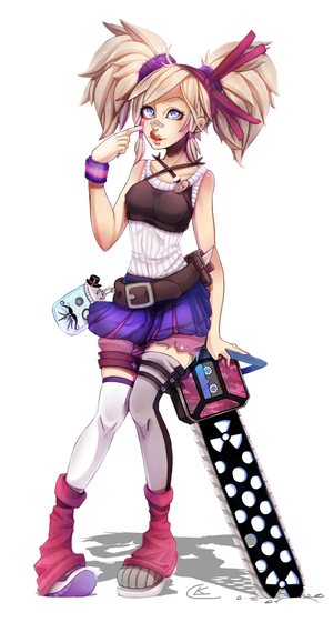 Tiny Tina doing some juliet Sterling cosplay