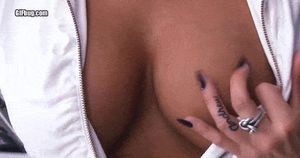 pierced nipple
