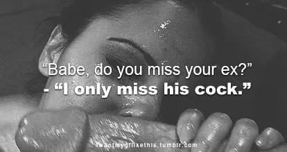 What she misses