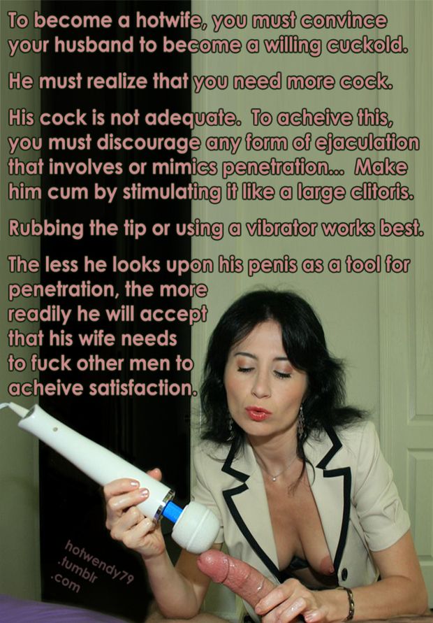 A properly #trained husband will eventually beg his #hotwife to #cuckold him.