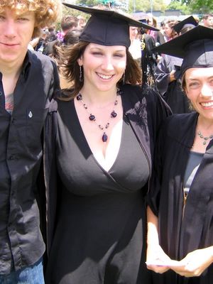 Big tittles at graduation