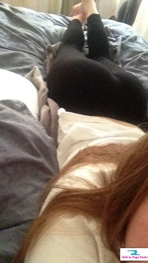 She missed her boyfriend, so she sent him this picture