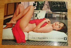 vintage Playboy centerfold