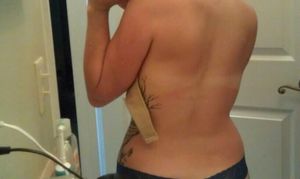 Tan lines and curves