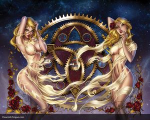 Southern Nightgown #1 Connecting Cover by Dawn-McTeigue