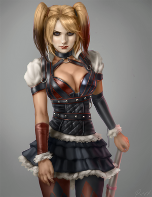 Harley Quinn by porksiomai