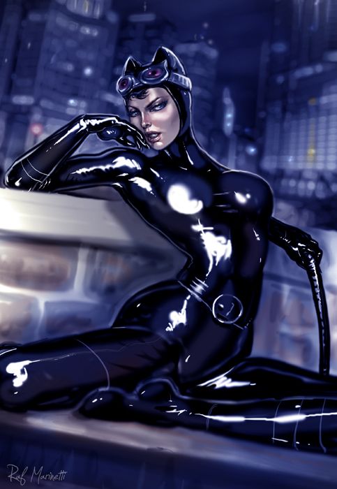 Catwoman sk014 by RaffaeleMarinetti