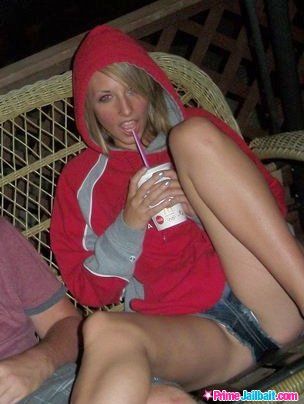 Red hoodie