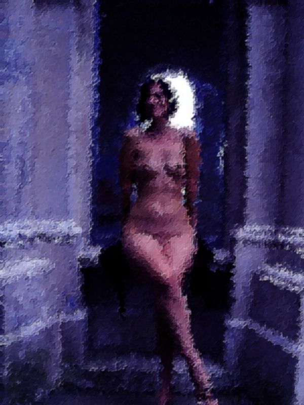 Painting « La statuesque »