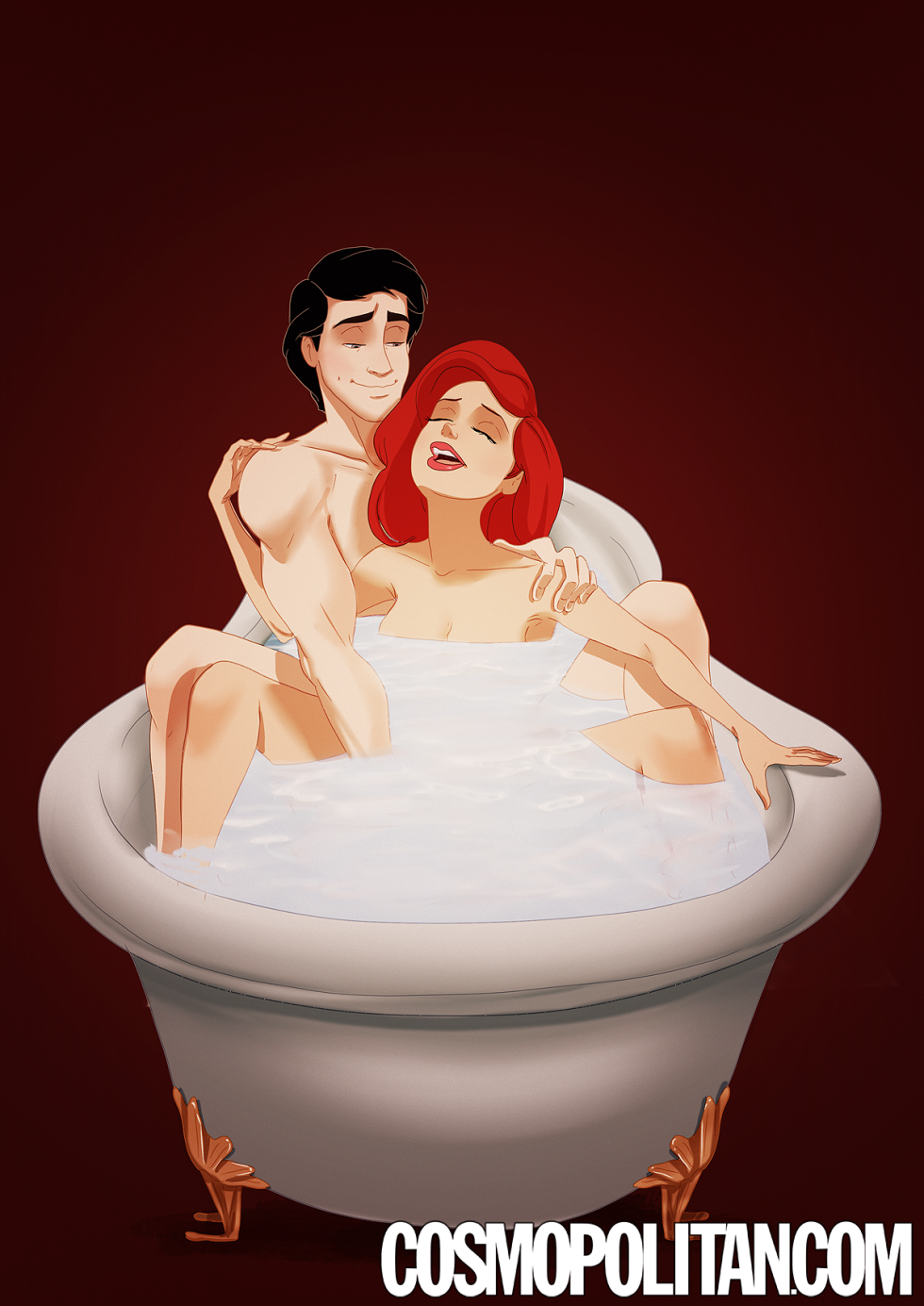 "He stops and reaches for a washcloth as I pant against him, wanting... needing. My hands rest on his firm, muscular thighs. Squirting more