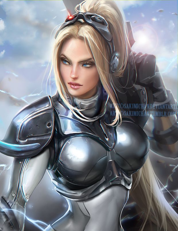 Nova Terra by sakimichan