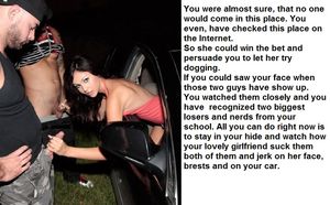 Never bet with your wild and horny gf