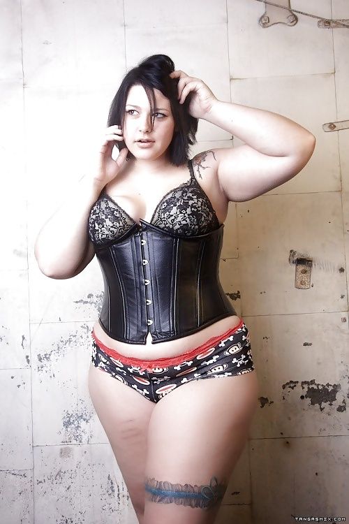 Fabulous full-figured lingerie in this picture