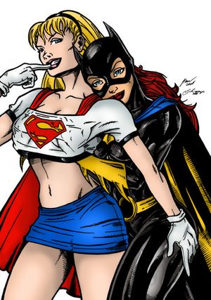 barbara_gordon batgirl dc dcau supergirl