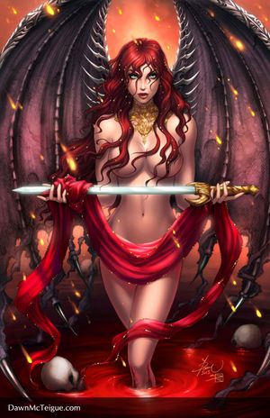Cara Sword: Hell by Dawn-McTeigue