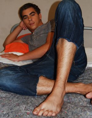 Erotic dong stroking