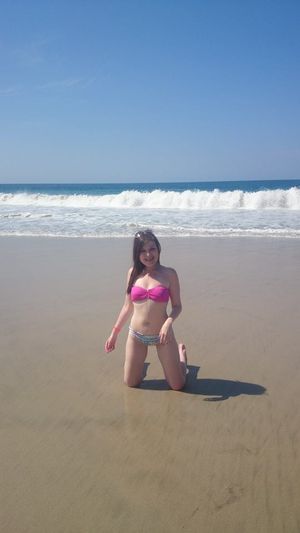 beach bitch... or bitch at beach?