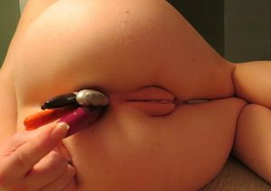 five pens in the butt