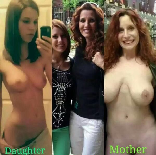 Like mother like daughter..
