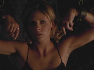Sarah Michelle Gellar Chained - Buffy - Reptile Boy