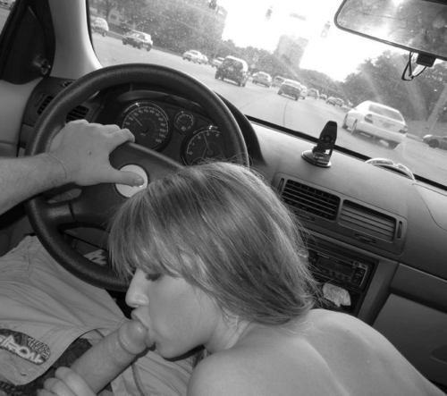 in car