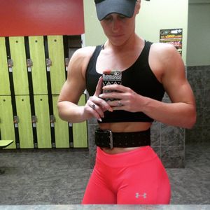 The veins in my shoulders have definitely been coming out to...