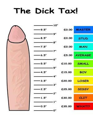 the dick tax!