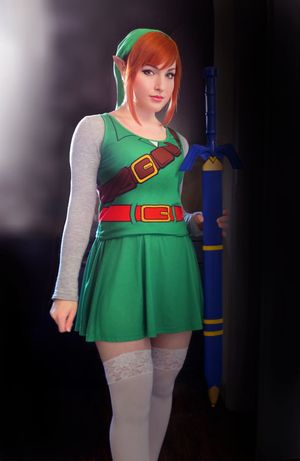 sexy girl LINK hot cosplayer
