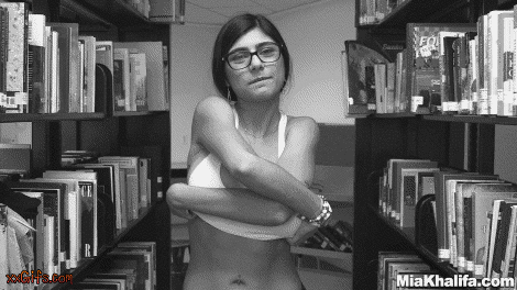 To the library