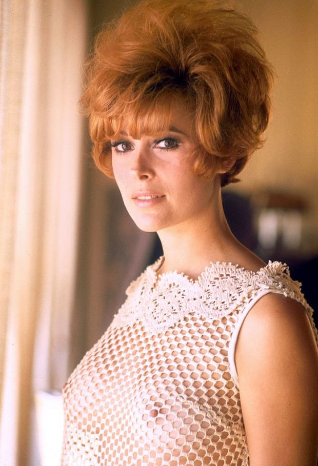 Jill St John in Fishnet