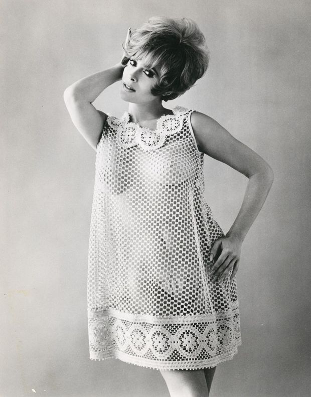 Jill St. John in Fishnet