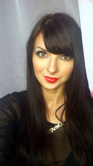 Cute face of nasty chick